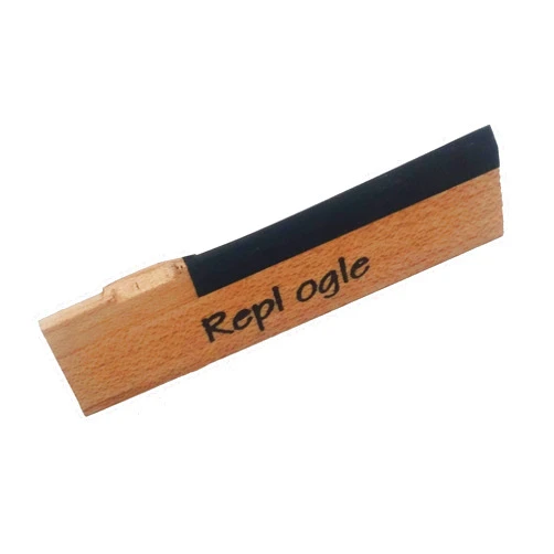 Replogle Reso REP-SME1C Resonator Saddles - Split Maple/Ebony Capped & Compensated