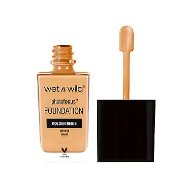 wet n wild Photo Focus Foundation, Golden Beige, 1 Ounce
