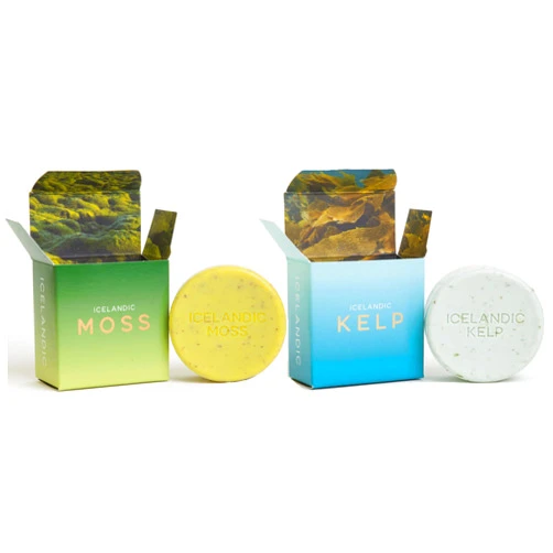 Kalastyle Hallo Sapa (Hello Soap) Icelandic MOSS and Icelandic KELP/TWO PACK 4.3oz soap