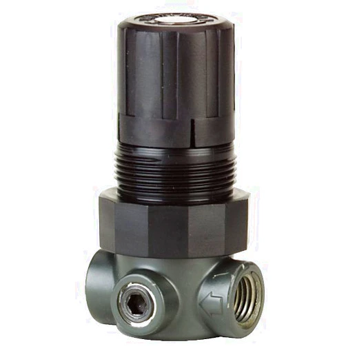 Dwyer Series MPR Miniature Pressure Regulator, Zinc Body, Air Only, Range 0-60 psi