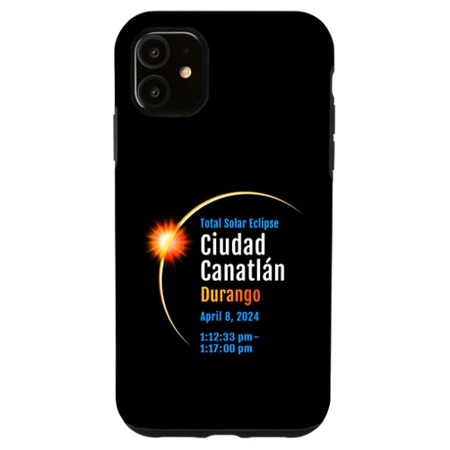2024 Eclipse : Ciudad Canatlán MEXICO : UMBRAPHILE iPhone 11 Ciudad Canatlán Mexico Total Solar Eclipse 2024 :: 1 :: Case