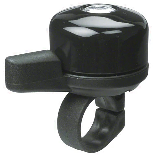 Mirrycle Incredibell Clever Lever Bicycle Bell (Black)
