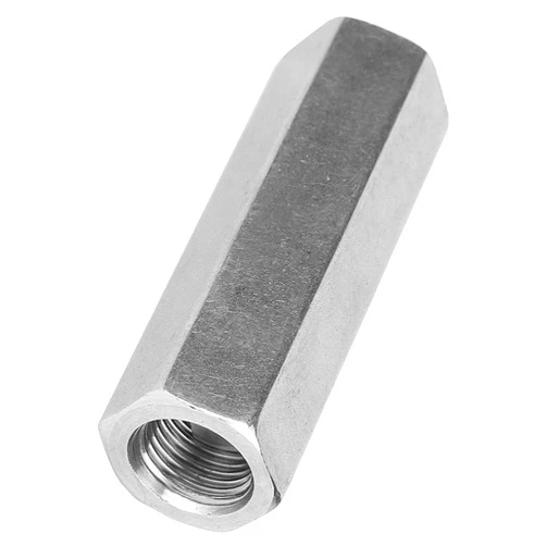POCREATION Stainless Steel Hex BSPP Female Thread Air Check Valve for Water Pipe Connection, 1/8in, 1/4in, 3/8in, 1/2in, Suitable for Gas, Water, Oil Media (3/8)