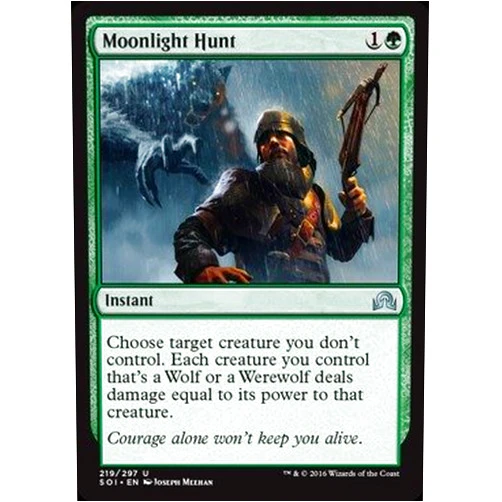 Magic The Gathering - Moonlight Hunt (219/297) - Shadows Over Innistrad