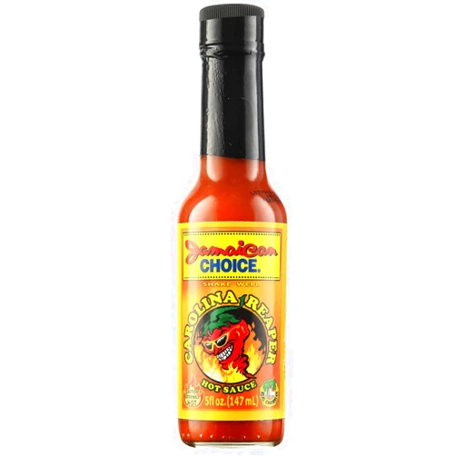 Jamaican Choice Carolina Reaper Hot Pepper Sauce | 5 Oz