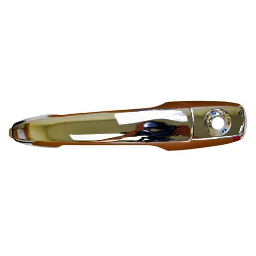 PT Auto Warehouse FO-3705M-FL - Outside Exterior Outer Door Handle, Chrome - Driver Side Front