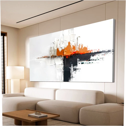 TQJ YILUFA ART Abstract Large Wall Art Decor Modern Wall Art Pictures for Living Room Abstract Canvas Art Wall Decor Oversized Black and White Wall Art Prints Artwork for Walls Bedroom Office Home Decor 29