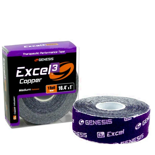 Solaravita Genesis Excel Copper Athletic Tape - Uncut Roll - #3 Purple - Medium Release