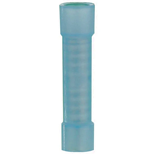 Install Bay BNBC Butt Connector 16-14 Gauge, Blue (100-Pack)