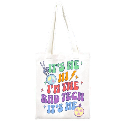 GJTIM Radiologic Technologist Tote Bag - Rad Tech Gift for Future X-Ray Tech