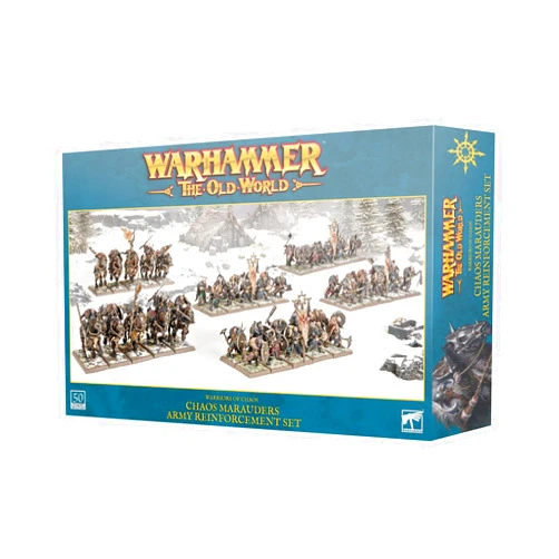 Games Workshop - Warhammer The Old World - Warriors of Chaos - Chaos Marauders Army Reinforcement Set