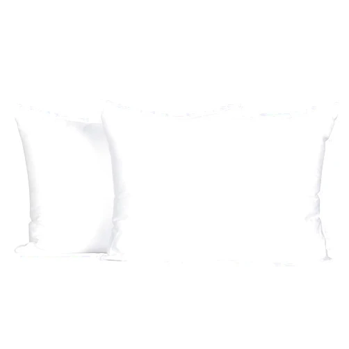 FLXXIE 2 Pack Small Cotton Down Alternative Pillows, Super Soft and Breathable Small Pillows for Sleeping, Travel, 13x18 Inches