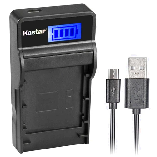 Kastar Slim LCD Charger for Hewlett Packard A1812A, L1812A and HP PhotoSmart R07, R507, R607, R707, R707v, R717, R725, R727, R817, R817v, R817xi, R818, R827, R837, R847, R926, R927, R937, R967