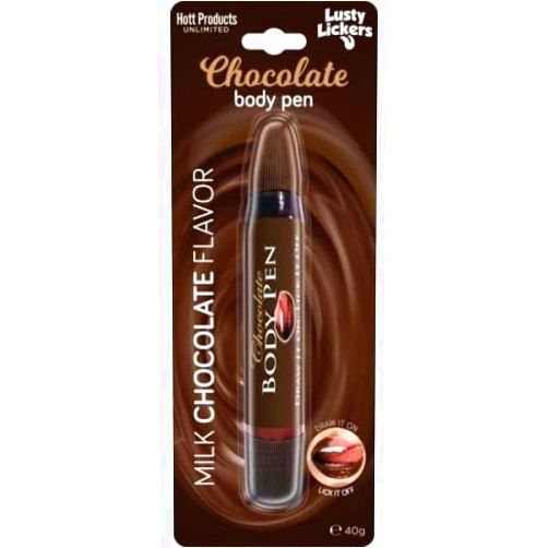 Generic Chocolate Body Pen Adult Novelties, 1 Count (Pack of 1)