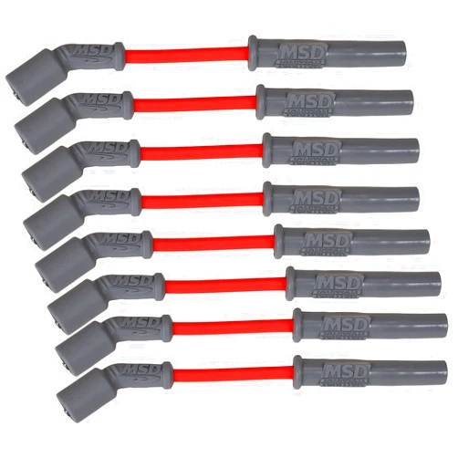 MSD 32819 Super Conductor Spark Plug Wire Set, GM LS1, 97-On, Vette, Camaro