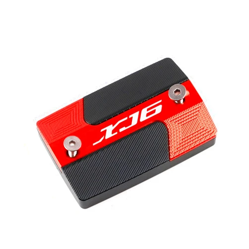 DOLOX Oil Cup Motorcycle CNC Aluminum Front Brake Fluid Cylinder Reservoir Cover Caps for Yamaha XJ6 XJ6F XJ6N Diversion 2009-2014 (Color : Red)