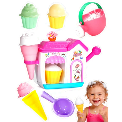 Zeewoo Bath Toys for Kids Ages 4-8 3-5 Toddler Bath Toys Bathtub Ice Cream Foam Maker Bubble Pretend Cake Play Set Water Toys Birthday Gifts for 2-4 5 6 Year Old Girls Boys