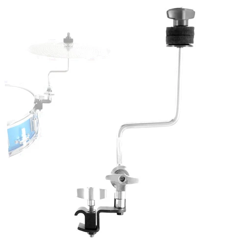 RANMING Cymbal Clamps Arm Drum Hoop Mount Cymbal Clamp for Snare Drums and Toms Drum Set Clamp with Z Splash Drum Hoop,Extension Mount for 8-12in Cymbals Cymbal Mounted Holder Percussion Accessories