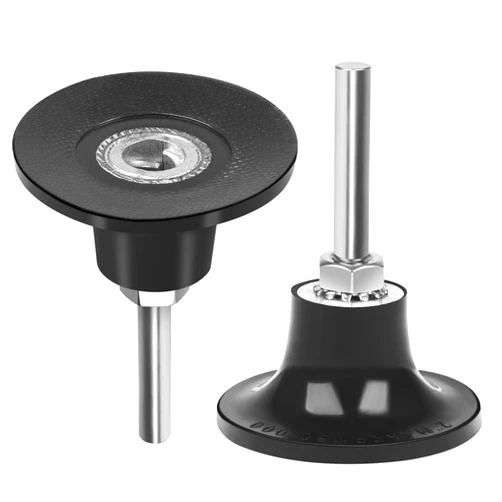 Fibvaxm 2 Pack 2 inch Die Grinder Sanding Disc and 1/4 Shank, Grinder Holder for Roloc, Quick Change Disc Holder Accessories Polishing Scrub, and Surface Conditioning Tool