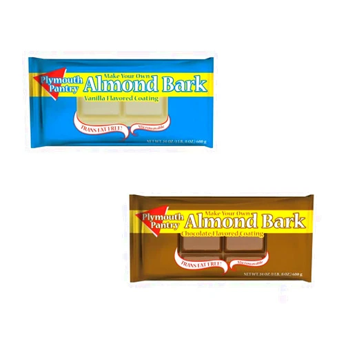 Generic Plymouth Pantry Chocolate Flavored Coating Wafers Chocolate and Vanilla, 24 Ounces