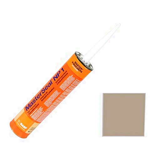BASF NP-1 Aluminum Gray Polyurethane Sealant - 12 Pack-10 ounces tubes