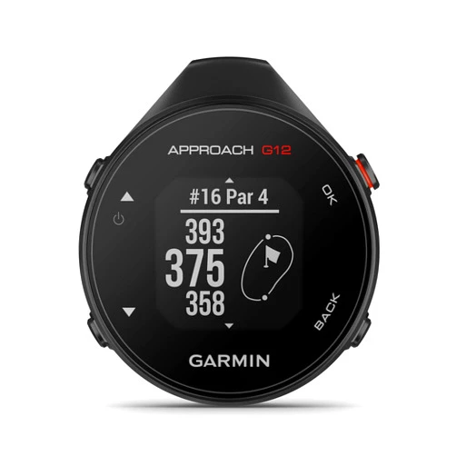Garmin Approach G12, Clip-on Golf GPS Rangefinder, 42k+ Preloaded Courses, 010-02555-00