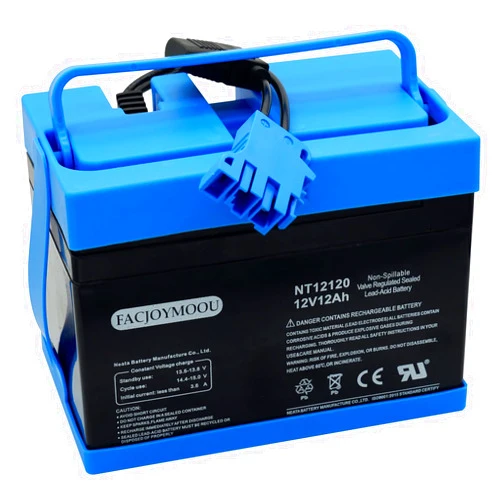 FACJOYMOOU 12 Volt Kids Ride On Battery for Peg Perego John Deere Gator Polaris Gaucho Rock'in Case Ih Tractor 12v12ah Replacement Battery