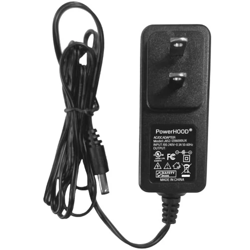PowerHOOD 12V AC Power Adapter Compatible with ZIDOO Z9X PRO Z20 PRO Z9XULTRA Z30 PRO Z9X8K Z9GULTRA 4K 8K UHD MEDIA PLAYER 12.0 VDC Class 2 Switching Power Supply Cord Cable Wall Home Battery Charger