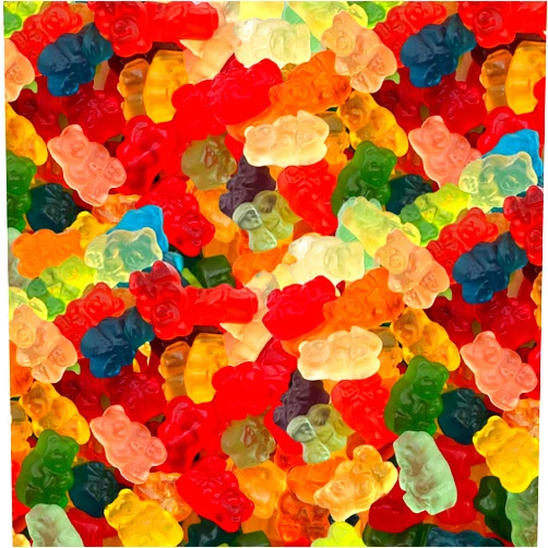 ILIKE! Gummy Bears Candy, Assorted Fruit Flavors, 1-Pound Pack