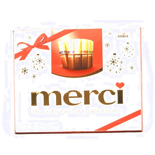 Merci Storck Candy, Merci Chocolates, 8.8 Oz