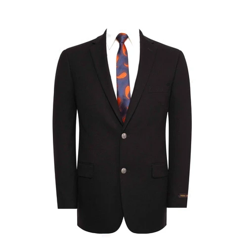 AMY ZHU Men's Sport Coat Classic Fit Stretch Blazer 2 Button Suit Jacket