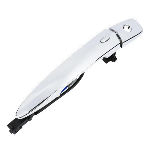 YOUYIEN Exterior Outer Chrome Door Handle (Front Left Driver Side), with Sensor and Smart Keyless Entry System,Replaces Part # 806469N00A,12459871. Fit for Nissan Sentra Maxima Murano Leaf.