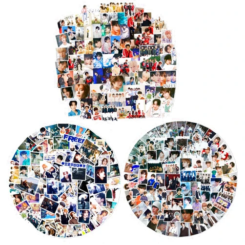 MeiYiYou 280PCS MeiYiYou TXT Stickers Set,Cute Stickers for Door,Car,Skateboard,Cellphone Stickers,Gift for Fans