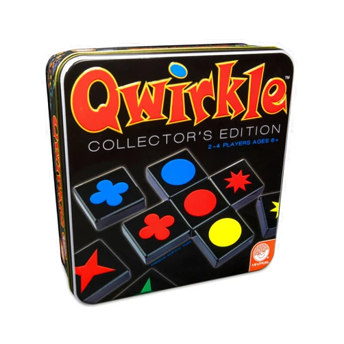Mindware | Qwirkle Collector's Edition | Family Game | Ages 6+ | 2-4 Players | 45 Minutes Playing Time