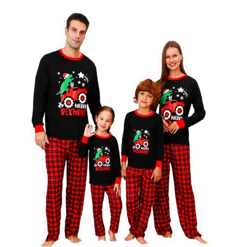 VNVNE Family Christmas Matching Pajamas Sets for Women/Men/Couples/Adults
