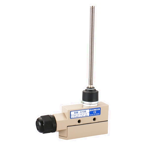 Baomain Flexible Rod Limit Switch BM-6106 (TZ-6106) Multi-Directional Movement with M20 Cable Glands with IP65 Waterproof