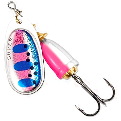 Blue Fox Classic Vibrax 03 Painted 1/4 (Rainbow Trout, Size- 3)