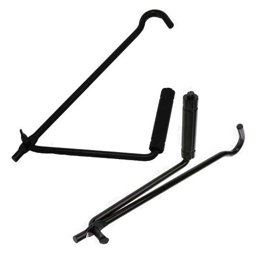 TorSor 2 Pack Car Scissor Jack Crank Handle Replacement Labor-Saving Quick Lug Handle Instead of Jack Ratchet Wrench for Car Jack Kit Scissor Lift Jack Emergency Tire Changing Jacks