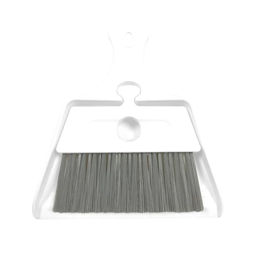 MBJelir Mini Broom and Dustpan Set – Ultra-Thin Small Broom and Dustpan Set for Tight Spaces Compact Dust Pan and Mini Hand Broom Combo Effortless Cleaning with Wall-Mountable Design