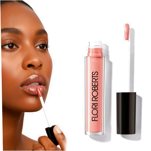 Flori Roberts Luscious Lip Lacquer, Vibrant Lip Gloss Makeup for Women of Color or Deeper Skin Tones, Non-Sticky, Long Wear High Shine Finish