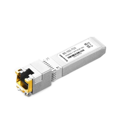 Binardat 10GBase-T SFP+ to RJ-45 Transceiver, SFP+ Copper Ethernet Module, up to 30Meter, Plug and Play, Compatible with Binardat, MokerLink, Cisco, Meraki, Ubiquiti UniFi, Mikrotik, TP-Link and More