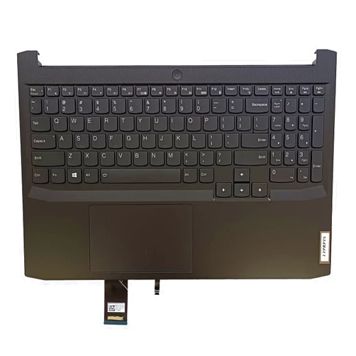 LTPRPTS Replacement for Lenovo Ideapd Gaming 3-15ACH6 3-15IHU6 82K2 Yoga 13ALC7 Laptop Upper Case Palmrest Backlit Keyboard Touchpad Assembly Part 5CB1D04600 Black