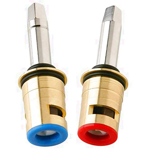 Chicago Faucets Chicago 377XKRHJKABNF & 377XKLHJKABNF Long Ceramic 1/4-Turn Cold & Hot Cartridge Kit
