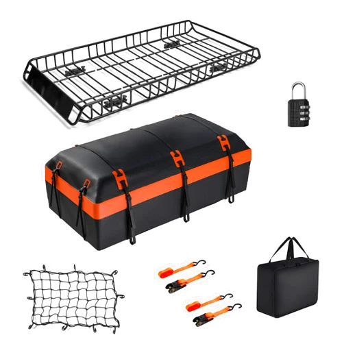 Birodeko Roof Rack Carrier Basket, Universal Rooftop 78