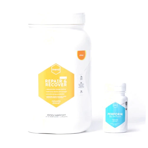 MEND Joint Health and Recovery Bundle: Perform, Repair & Recover for Active Lifestyles and Healing Support