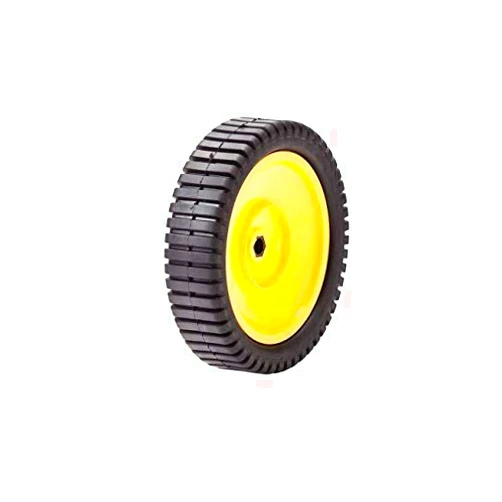 Mr Mower Parts Lawn Mower Wheel Craftsman 701575 Front Drive Wheel for Sears Jonesred Poulan 701575 Mower Wheel Yellow Color Set of 2
