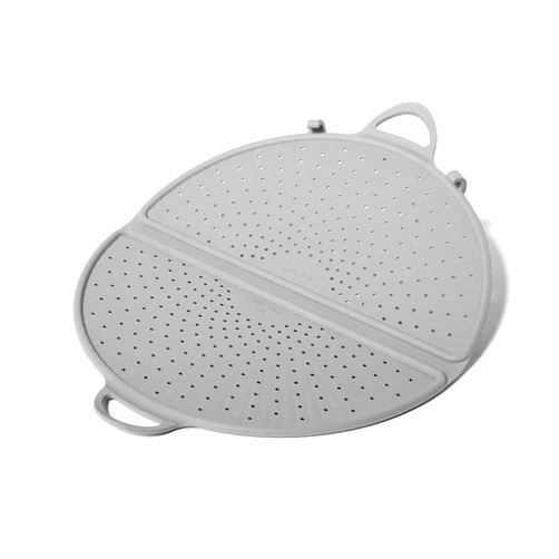 Sur La Table Folding Silicone Splatter Guards, Gray