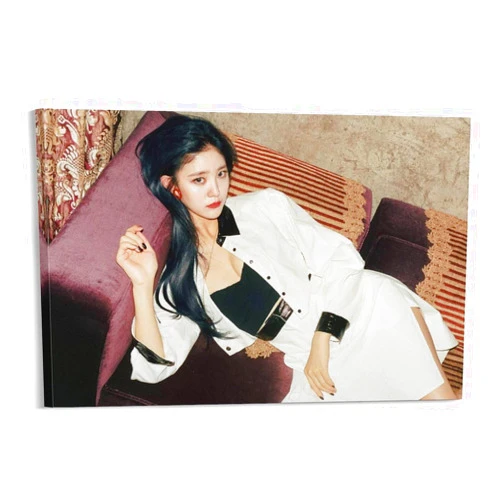 Generic Junghwa Exid Full Moon DDD For Room KPOP ARTIST Poster Decorative Painting Canvas Wall Art Living Room Posters Bedroom Painting 08x12inch(20x30cm)