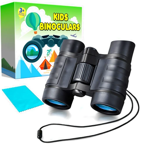 YOPINSAND Binocular for Kids, Kids Binoculars for Ages 3-12 Boys Girls, Outdoor Gifts Toys for Kids- Perfect for Bird Watching, Camping, and Outdoor Exploration