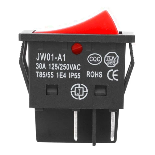 Acouto on Off Rocker Switch Boat 30A Welder Welding Machine 4 Pin Boat Type ON Off Rocker Switch Off Waterproof 4 Pin Reliable (1PCS)